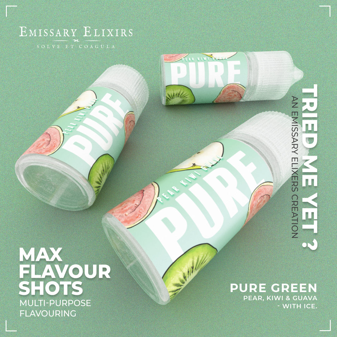 Emissary - Pure Green Salt/MTL Longfill 30ml Each