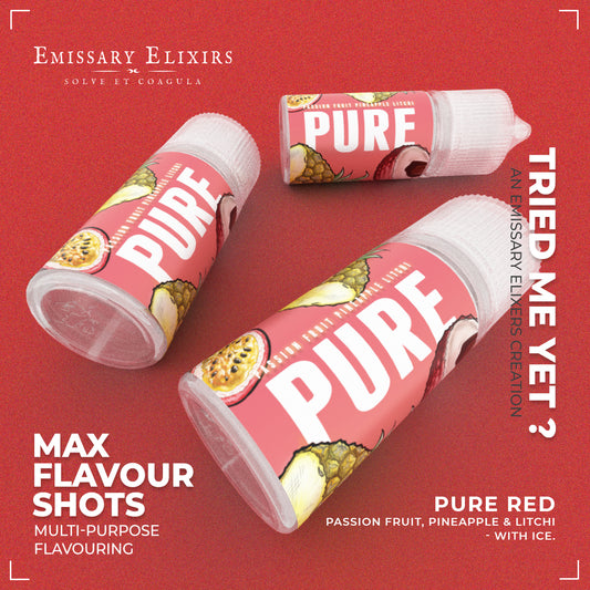 Emissary - Pure RED Max Flavour Shot 15ml