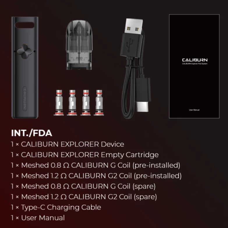 Uwell - Caliburn Explorer Pod Kit