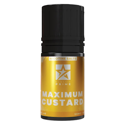 Classic Prime - Maximum Custard Salts 30ml