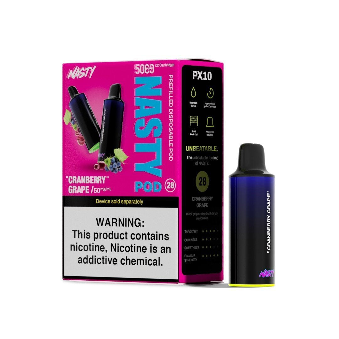 Nasty - PX10 Pod Cartridge 5% Each