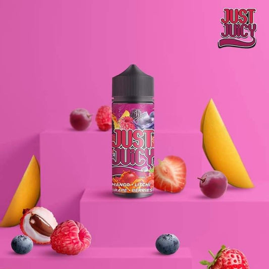 Just Juicy - Mango Litchi Grape Berries 120ml 2mg