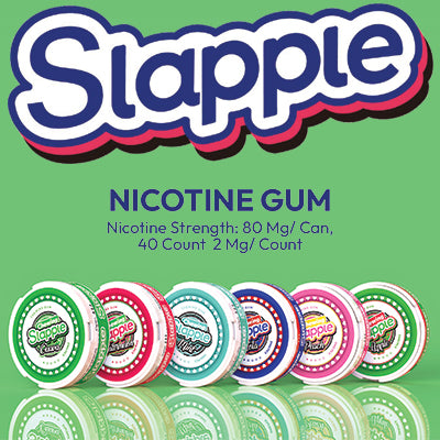 Slapple - Nicotine Gum Tub Each