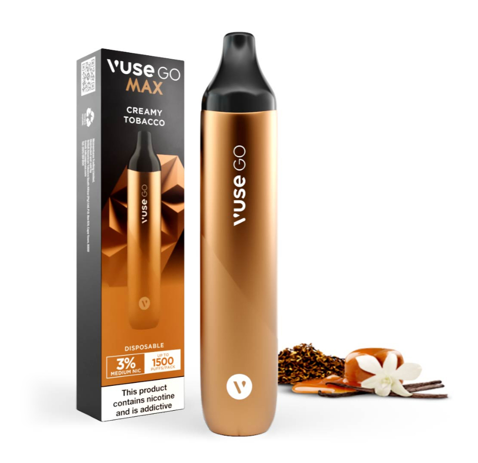 Vuse - Go Max 1500 Disposable 3% Each