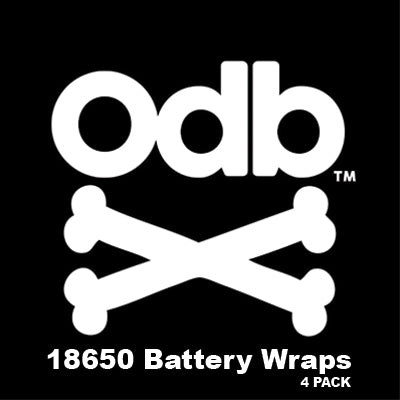 ODB Wraps - 18650 Battery Wraps 4 Pack