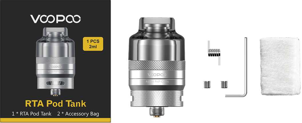 Voopoo - RTA Pod Tank