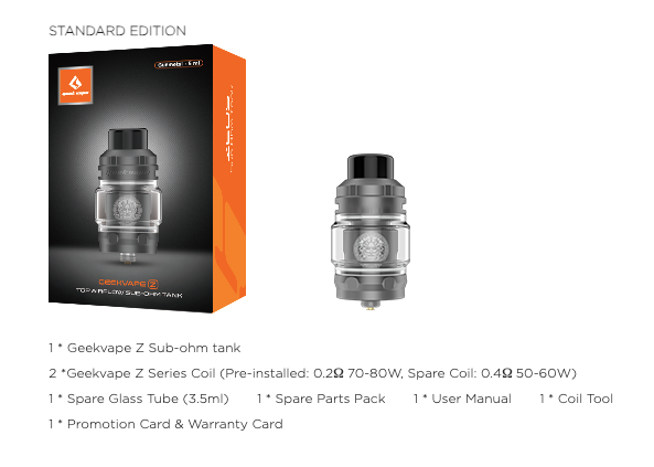 Geekvape - Zeus Sub Ohm Tank